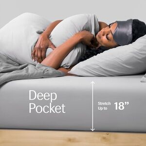 Rest Evercool 3 Piece Starter Cooling Full Fitted Sheet For Hot Sleepers 51x71